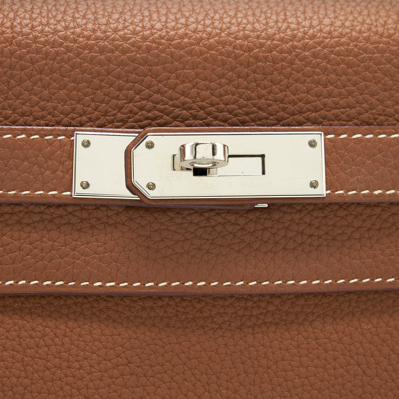 Hermes Kelly 28 Togo Gold SHW stamp X