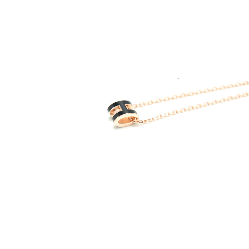 Hermes Mini Pop H Black RGHW