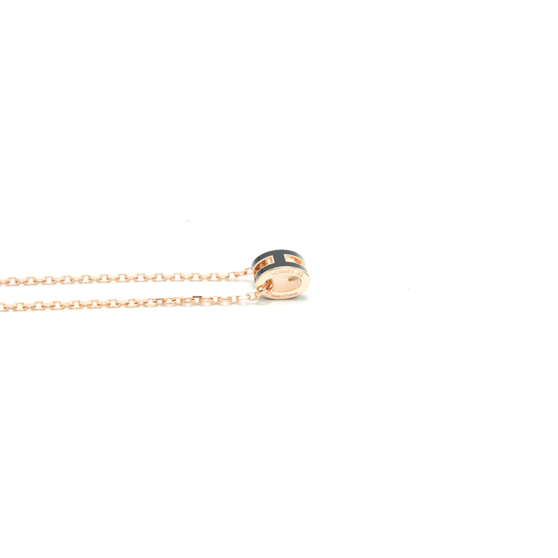 Hermes Mini Pop H Black RGHW