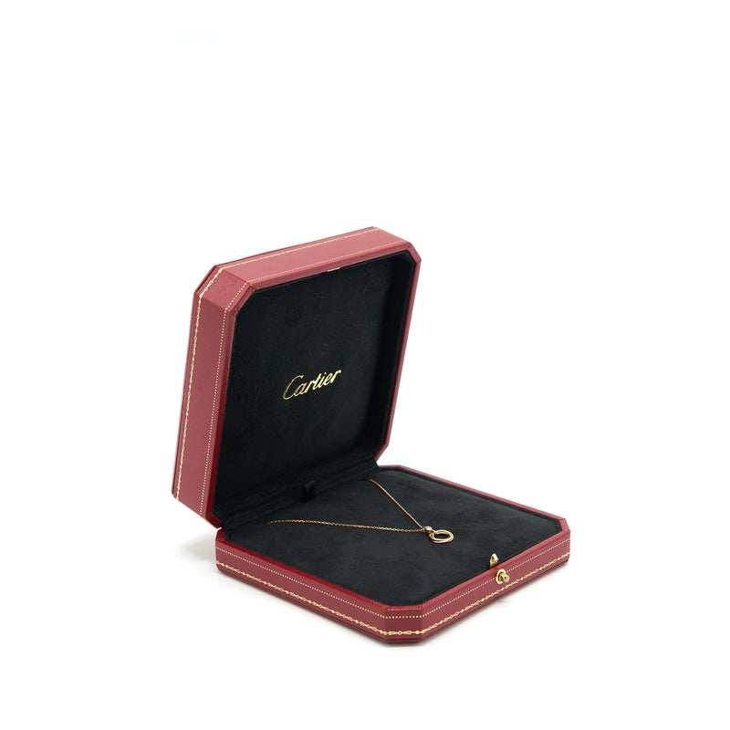Cartier Trinity Necklace White Gold/Yellow Gold/Rose Gold With Dimond