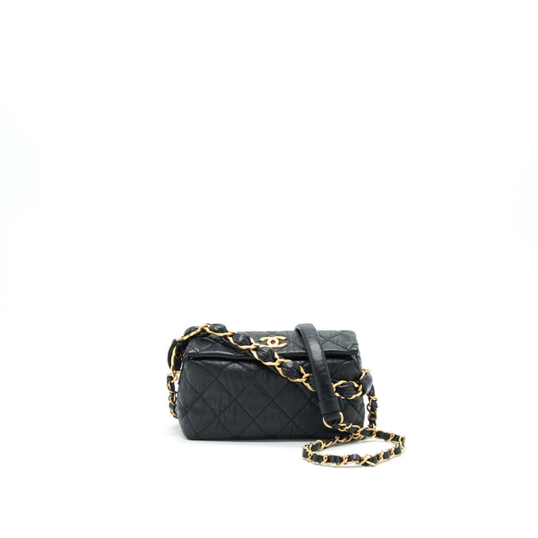 Chanel Small CC wrapped Strap Bag in Crumpled Lambskin serial 31