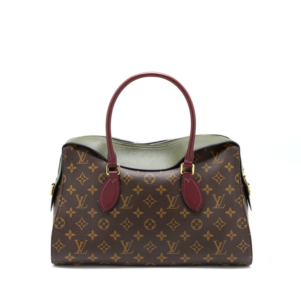 Louis Vuitton Tuileries Bag Monogram Canvas Green/Red GHW