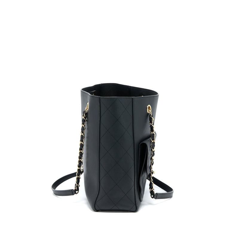 Chanel Tote Bag Lambskin Black LGHW
