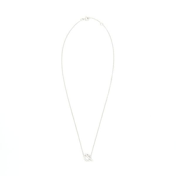 Hermes Finesse Pendant White Gold With Diamonds