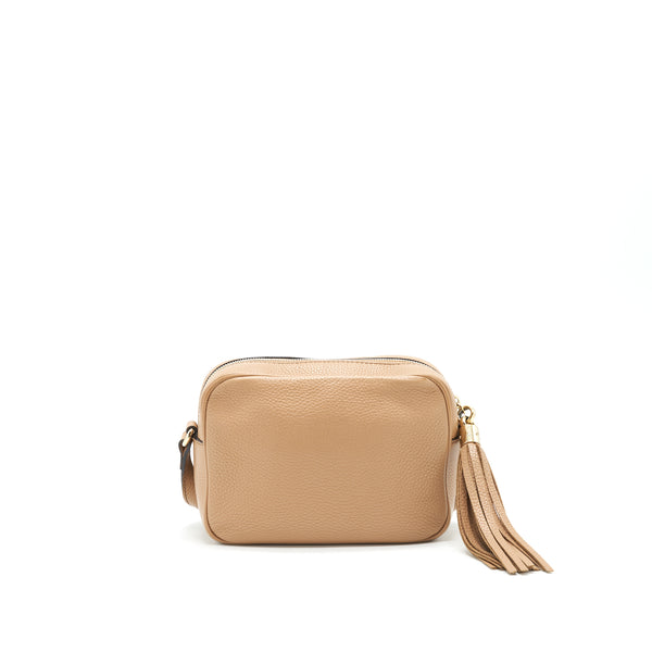 GUCCI DISCO CAMERA BAG IN BEIGE