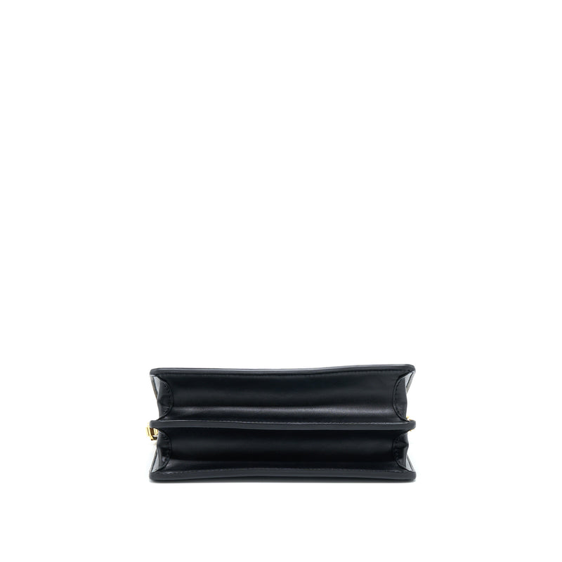 Louis Vuitton Dauphine MM Epi Black GHW