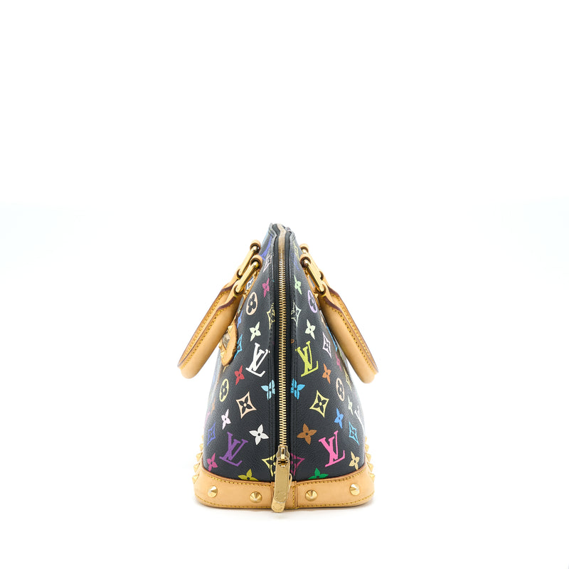 Louis Vuitton Alma Bag Monogram Canvas Multicolour/ Black GHW