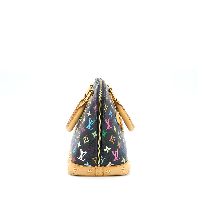 Louis Vuitton Alma Bag Monogram Canvas Multicolour/ Black GHW