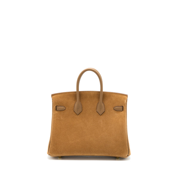 Hermes Birkin 25 Grizzly/Swift 3G Alezan GHW Stamp Z