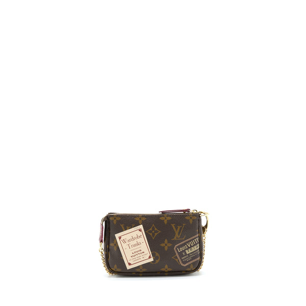 Louis Vuitton Mini Pochette Limited Edition Monogram Canvas GHW