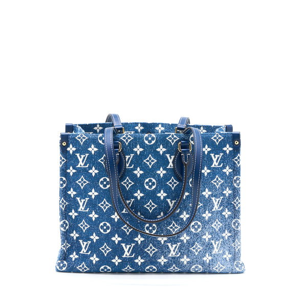 Louis Vuitton Limited Edition onthego MM Denim GHW