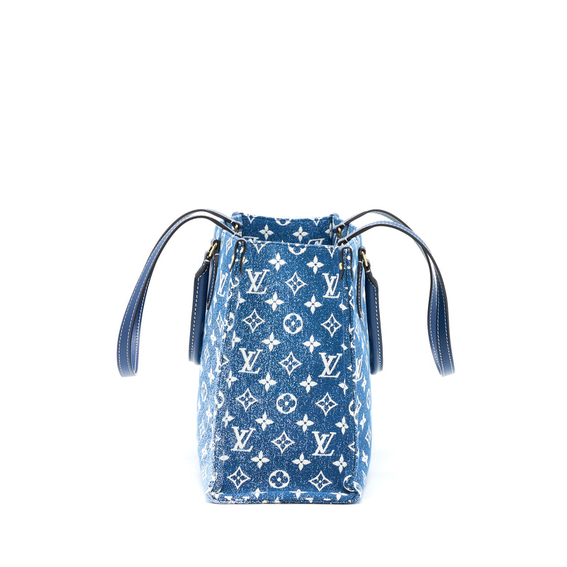 Louis Vuitton Limited Edition onthego MM Denim GHW