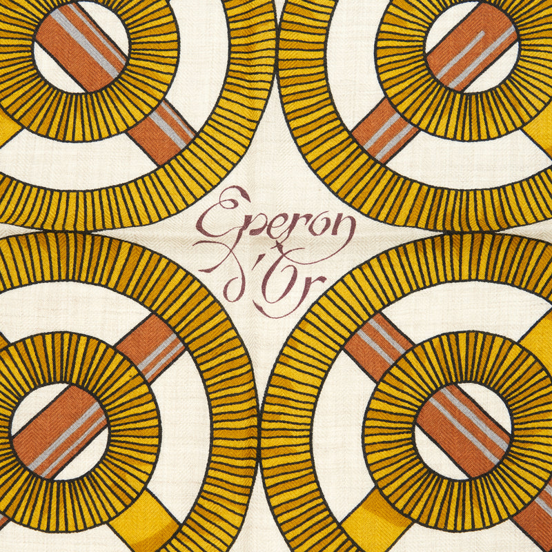 Hermes 140cm Cashmere Scarf Multicolour