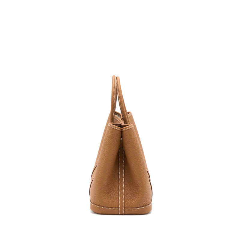 Hermes Garden Party 30 Negonda Gold SHW Stamp Z