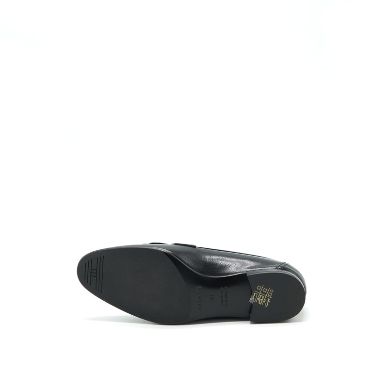 Hermes Size 38 Royal Loafer Black GHW