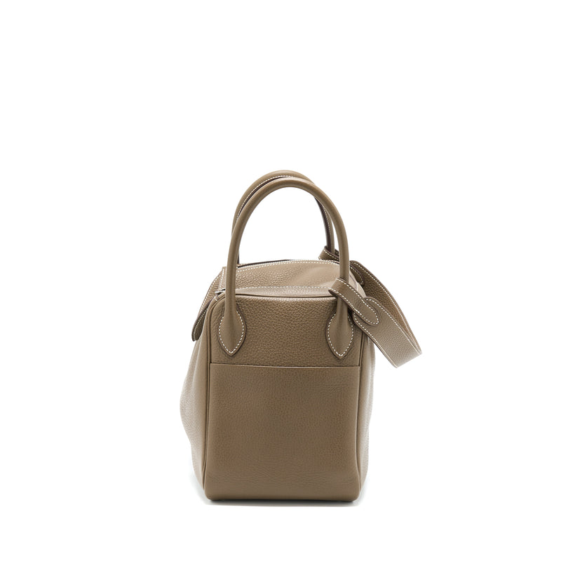 Hermes Lindy 30 Clemence Etoupe SHW Stamp A