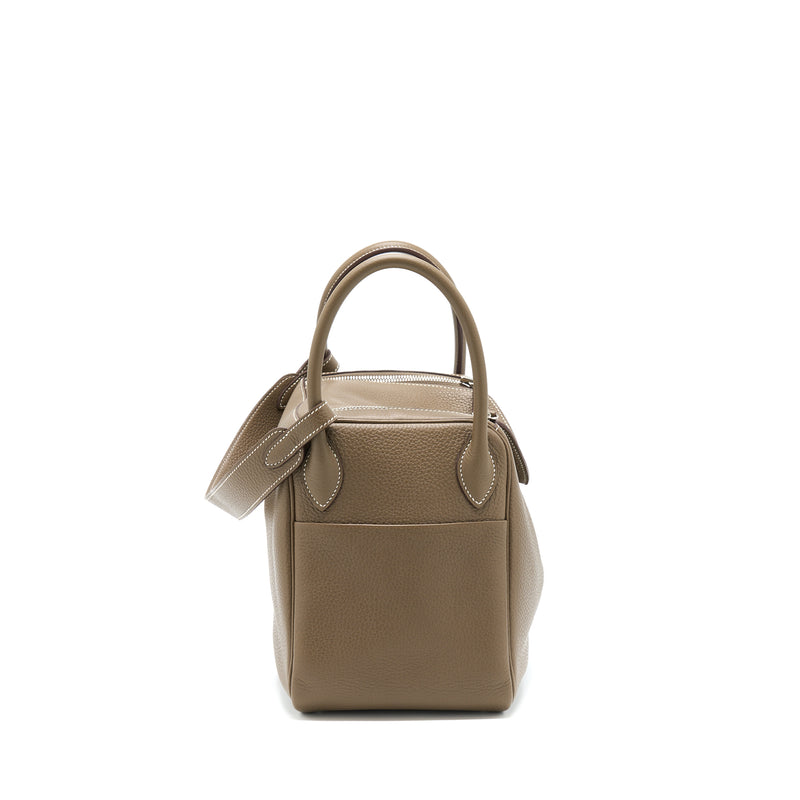 Hermes Lindy 30 Clemence Etoupe SHW Stamp A