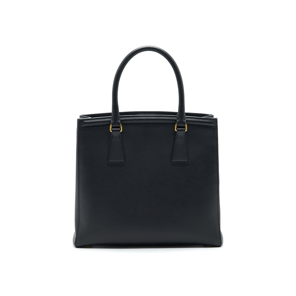 Prada Saffiano Lux Leather Tote Bag Nero