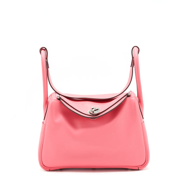 Hermes lindy 26 Evercolor Rose Azalee SHW stamp C