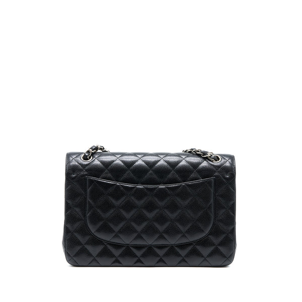 Chanel Classic Jumbo Double Flap Bag Caviar Black SHW