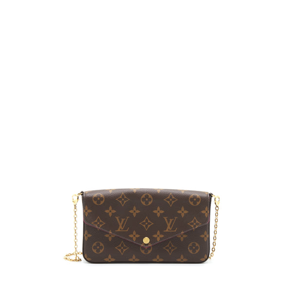 Louis Vuitton Felicie Pochette Monogram Canvas GHW