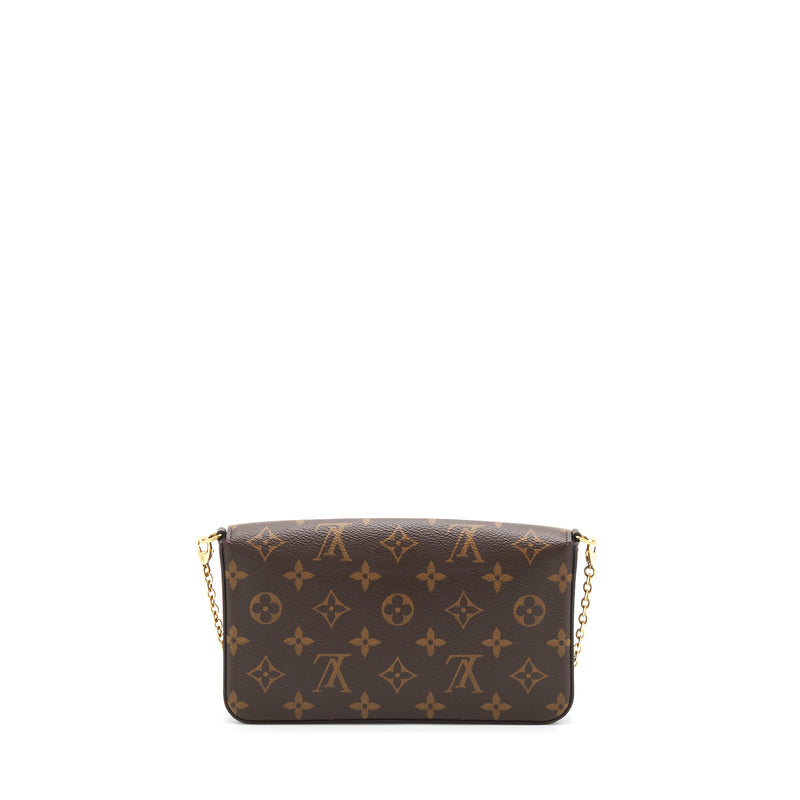 Louis Vuitton Felicie Pochette Monogram Canvas GHW