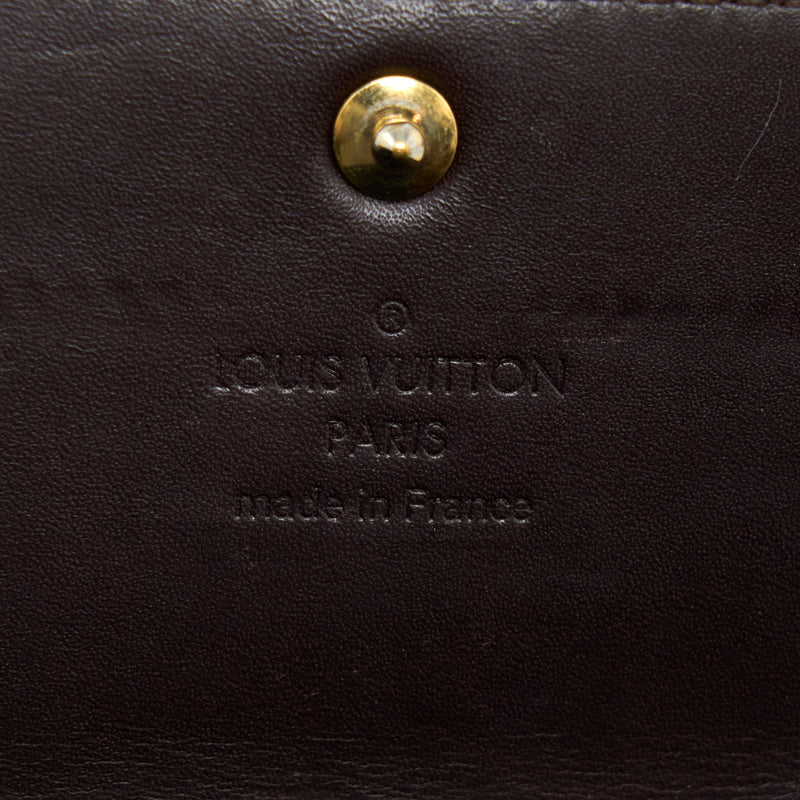 Louis Vuitton Amarante Monogram Vernis French Wallet