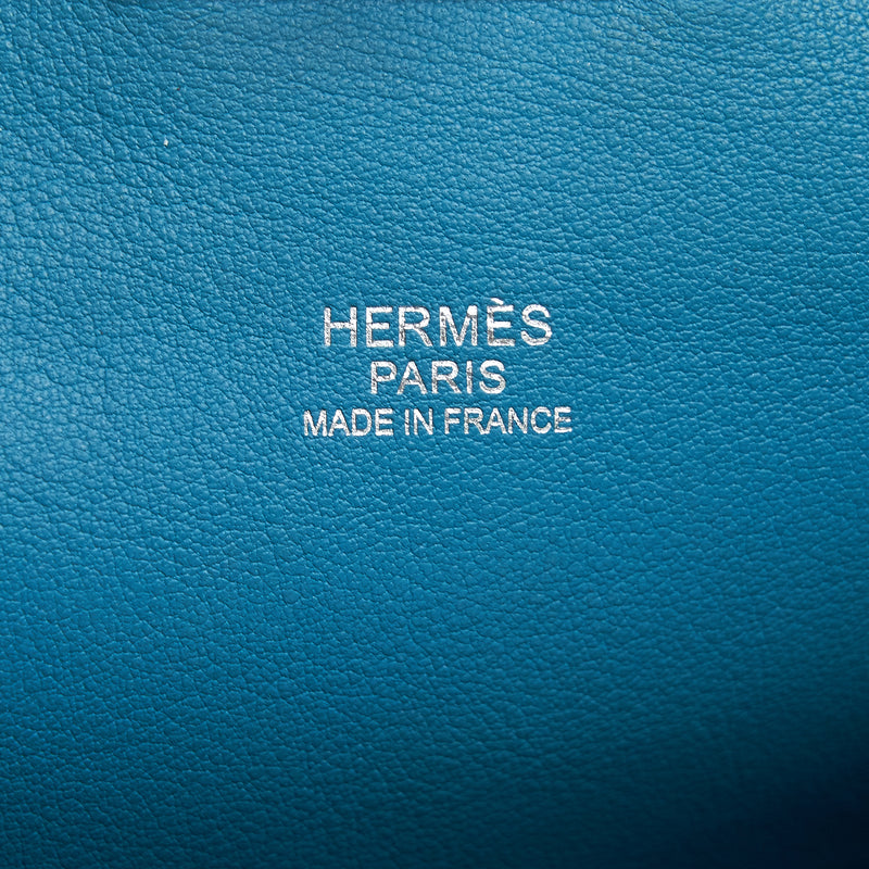 Hermes Toolbox 20 Swift Blue SHW Stamp Square R