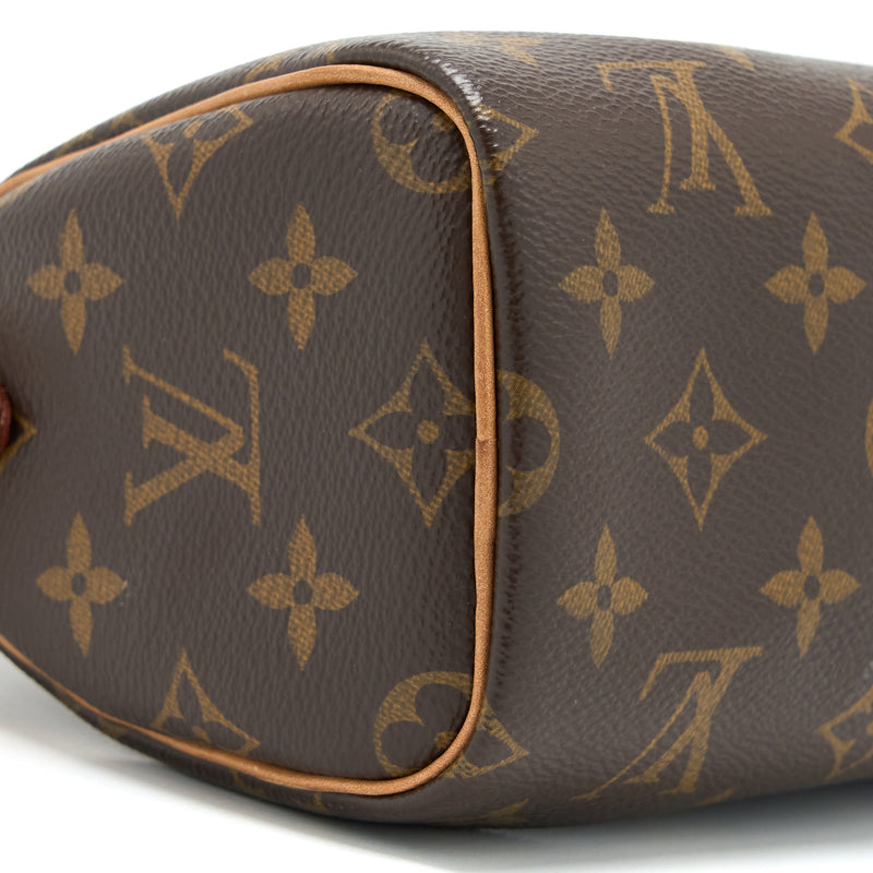 Louis Vuitton Nano Speedy Monogram Canvas GHW