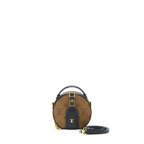 Louis Vuitton Mini Boite Chapeau Monogram Reverse Canvas GHW