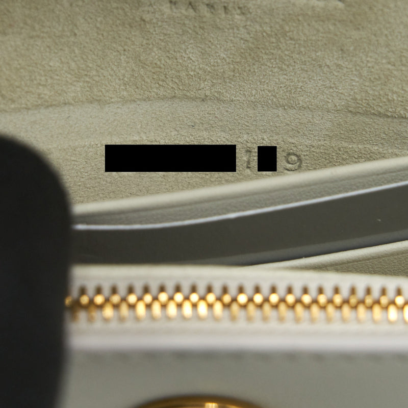 Dior Saddle Belt Pouch White