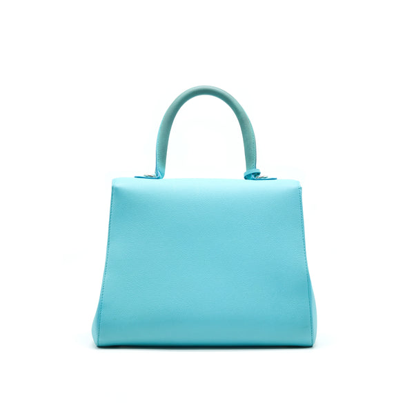 Delvaux Brilliant MM in Turquoise Calfskin SHW