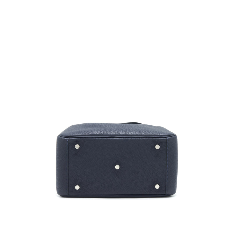 Hermes Lindy 26 Clemence Blue Nuit SHW Stamp D