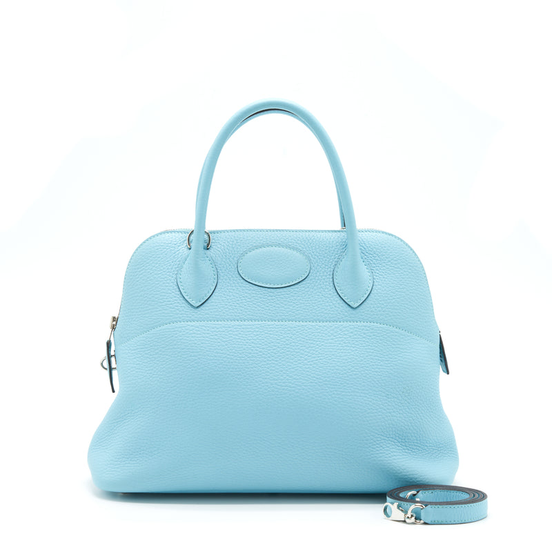 Hermes Bolide 31 Clemence Blue Atoll SHW Stamp T