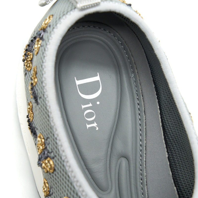 Dior size 37.5 Fusion Sneakers grey