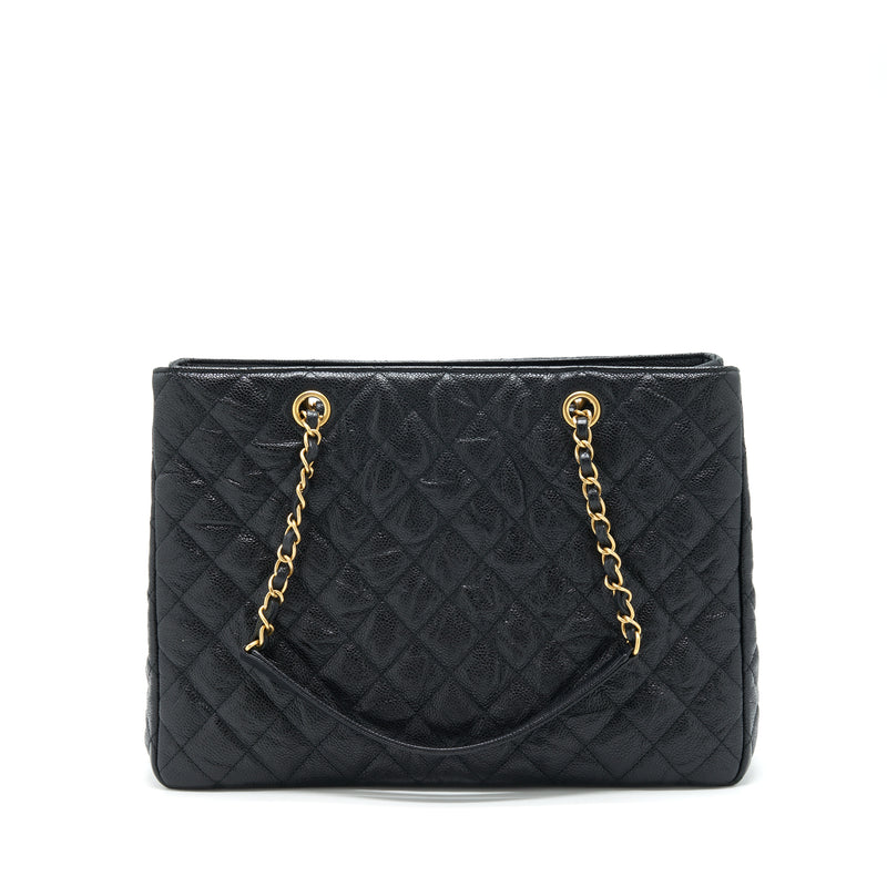 Chanel Shopping Tote Bag Caviar Black GHW