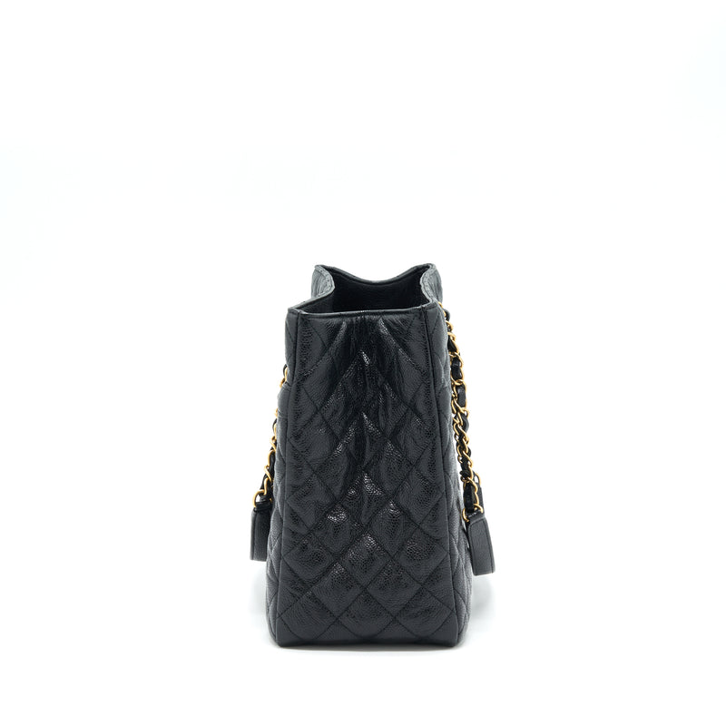 Chanel Shopping Tote Bag Caviar Black GHW