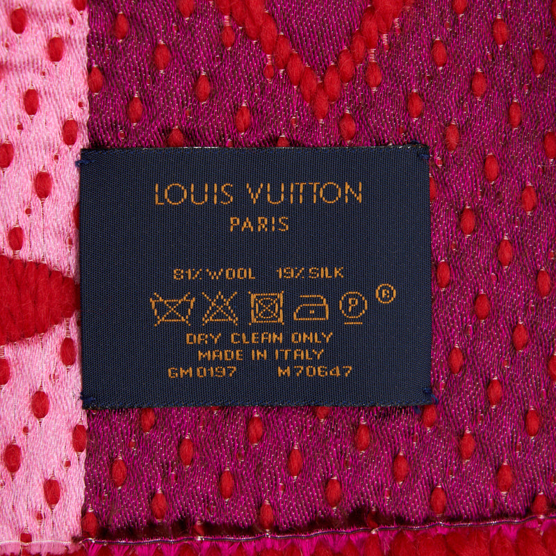 Louis Vuitton - Authenticated Logomania Scarf - Silk Black Abstract for Women, Never Worn