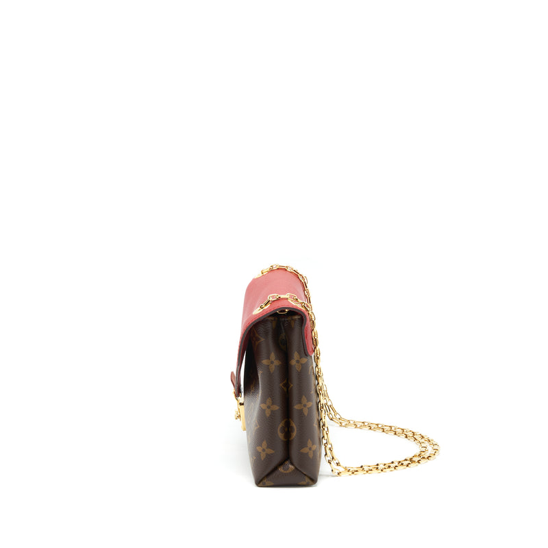 Louis Vuitton Pallas Chain Bag Cerise Monogram Canvas/Leather GHW