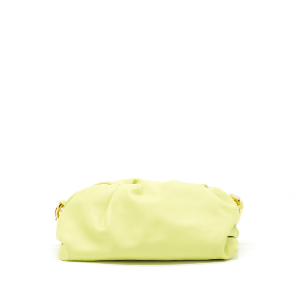 Bottega Veneta Chain Pouch Calfskin Light Green GHW