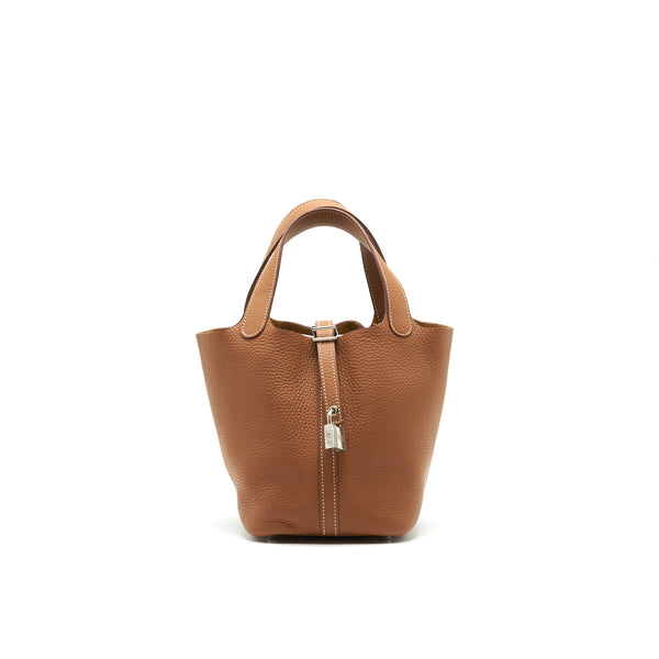 Hermes picotin18 Gold with SHW Stamp X