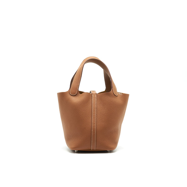 Hermes picotin18 Gold with SHW Stamp X