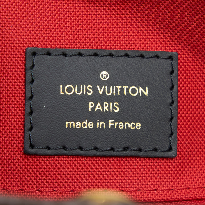 Louis Vuitton On The Go MM Monogram Coated Monogram Reverse Canvas GHW