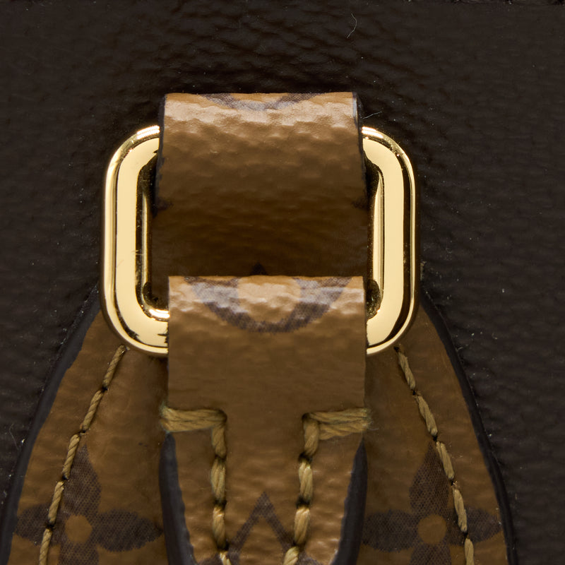 Louis Vuitton On The Go MM Monogram Coated Monogram Reverse Canvas GHW