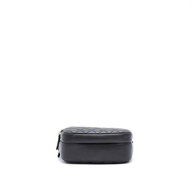 Chanel Camera Case Quilted Calfskin Black GHW
