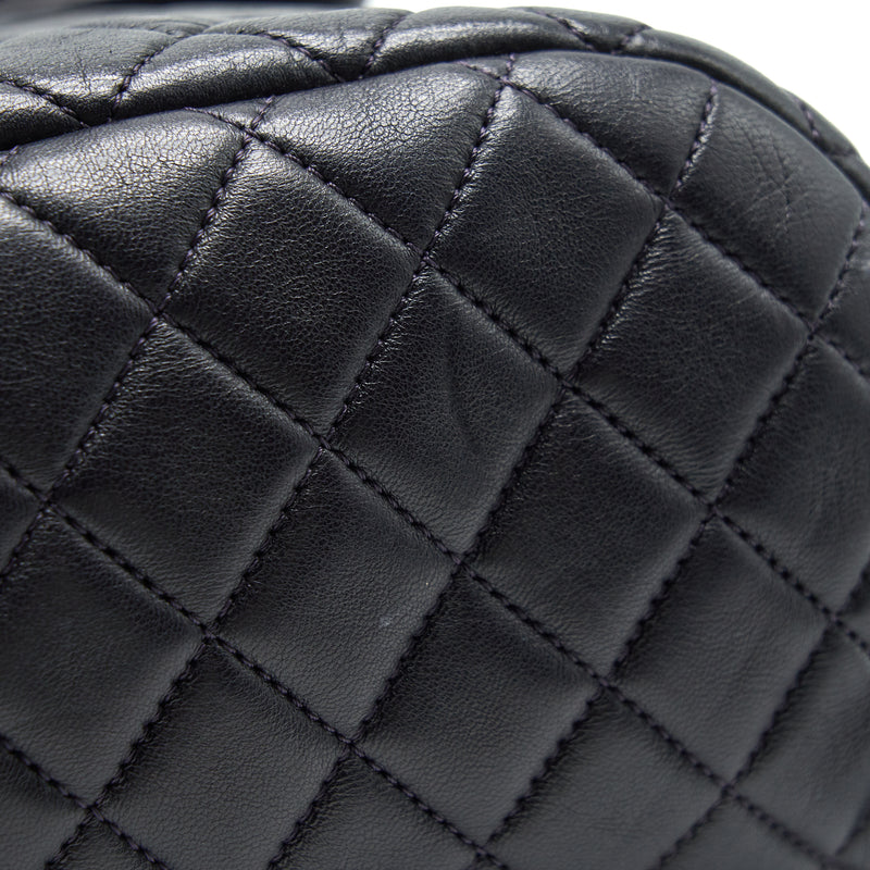 Chanel Quilted Urban Spirit Backpack Lambskin Black SHW