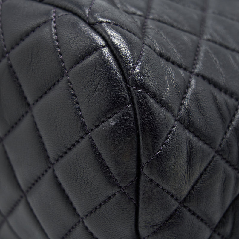 Chanel Quilted Urban Spirit Backpack Lambskin Black SHW