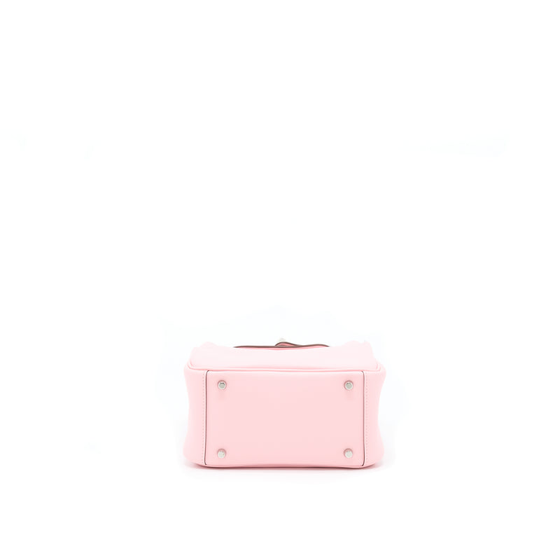 Hermes Mini Lindy Swift 3Q Sakura Pink SHW Stamp U