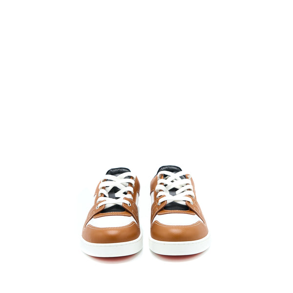 Hermes Size 37.5 Free Sneaker Epsom Calfskin Multicolour Natural