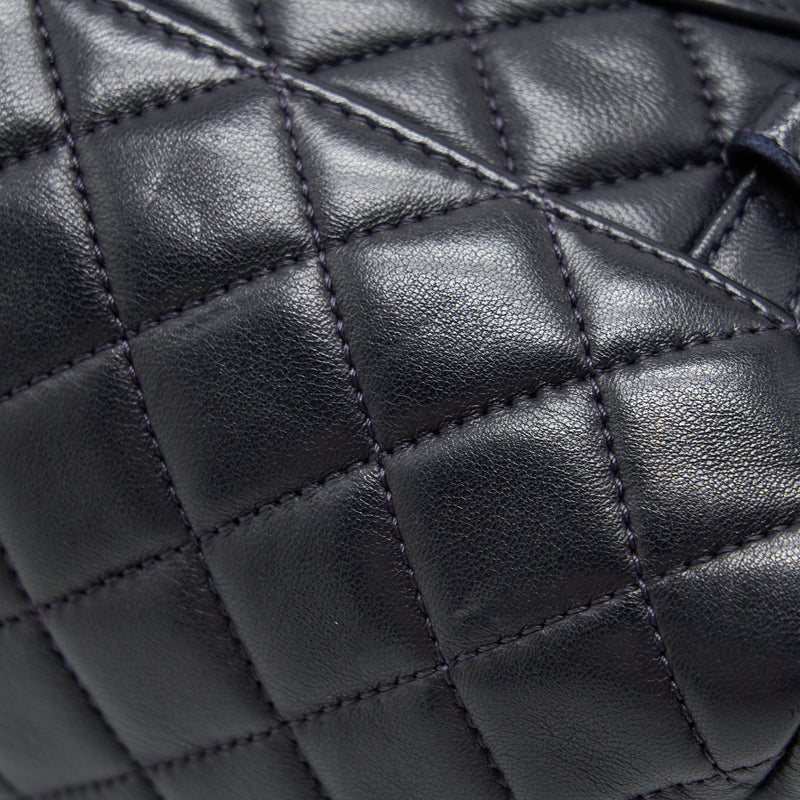 Chanel Quilted Urban Spirit Backpack Lambskin Black SHW